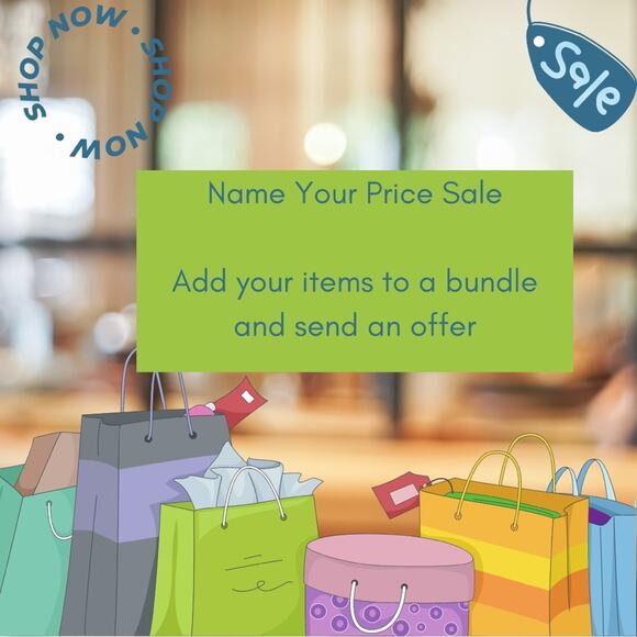 Name Your Price Summer Sale - Picture 1 of 2